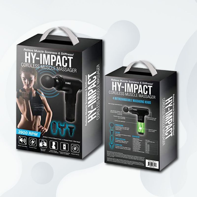 Hy Impact Percussion Massager caja de producto