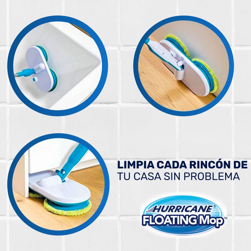 Hurricane Floating Mop limpiador