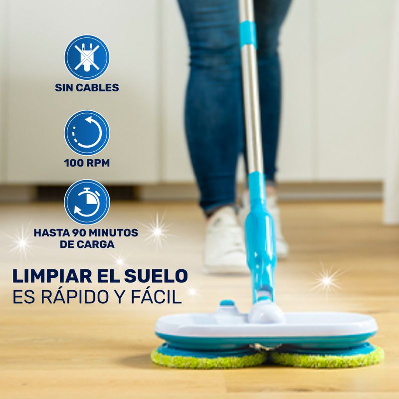 Hurricane Floating Mop inalámbrico