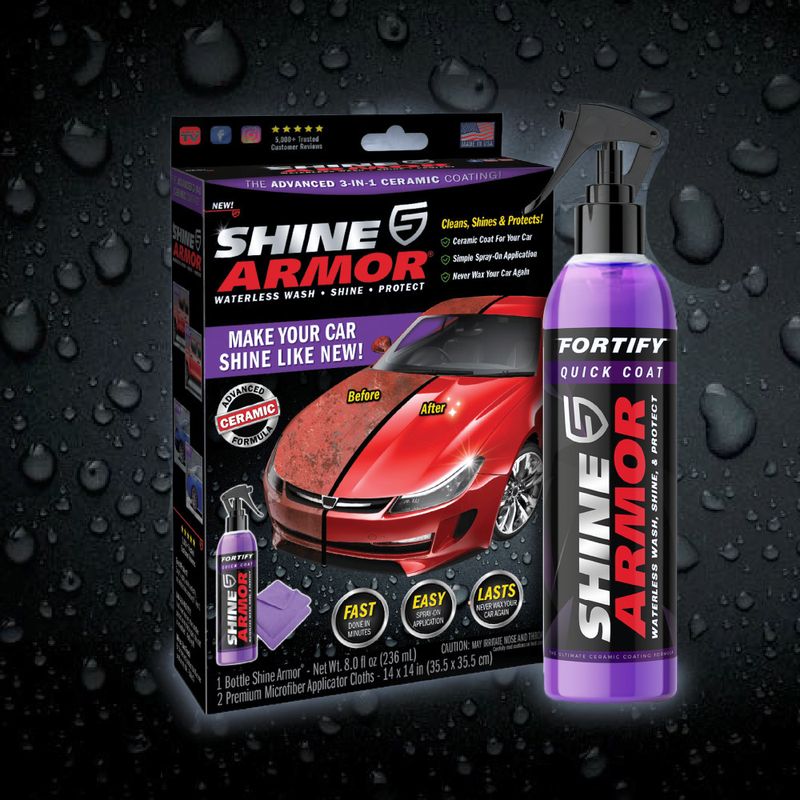 Shine Armor caja de producto