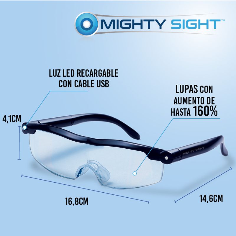 Mighty Sight gafas luz led