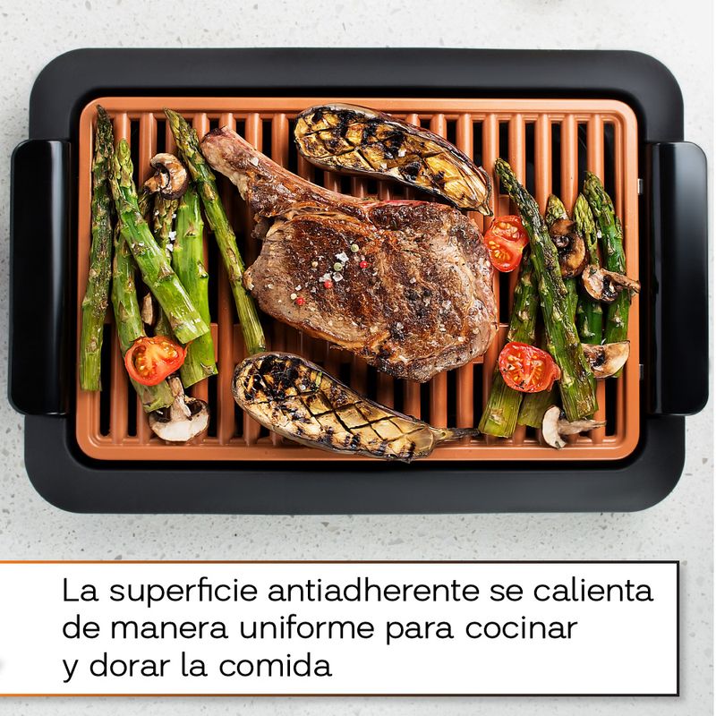 Gotham Steel Smokeless Grill parrilla