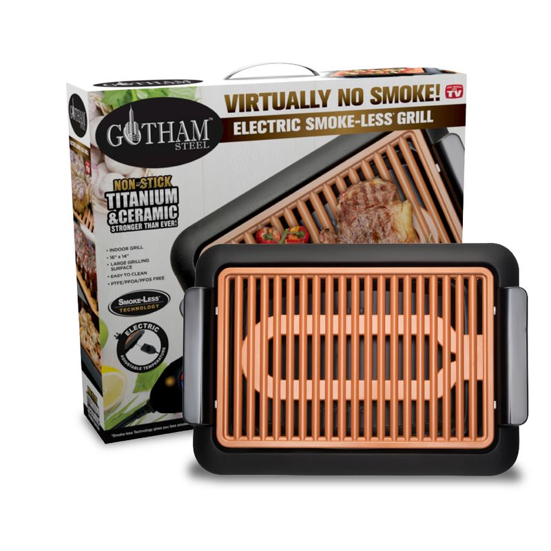 Gotham Steel Smokeless Grill caja de producto