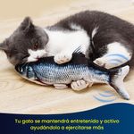 Flippity Fish Cat Toy gimnasio para gatos