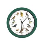 Reloj con sonidos naturales de aves reales ideal para la sala