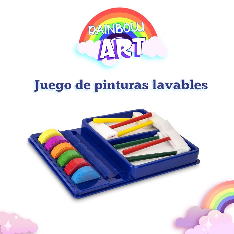 Tv novedades Tv Rainbow Art juego didactico para niños