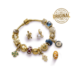 Pulseras con accesorios de piedras preciosas - Armonía