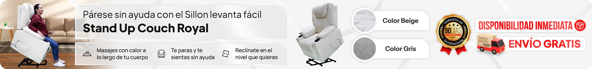 Tvnovedadestv,Sillones Elevador, Id:587