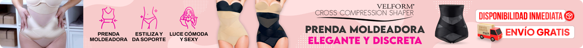 Tvnovedadestv,Prenda moldeadora, Velform Cross Compression Shaper, Id:1762