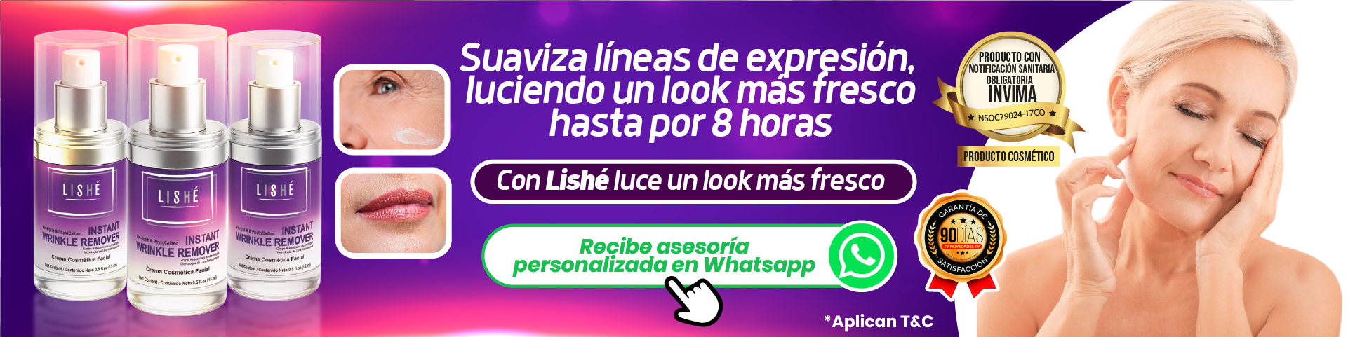 Tvnovedadestv Serún Fácial Lishe Nov